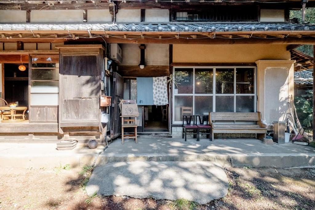 ゲストハウス+カフェわ　１日１組限定！ 築１００年の農家の古民家で宿泊体験、薪でお風呂沸かせます。焚き火もできます。 Kannami Εξωτερικό φωτογραφία
