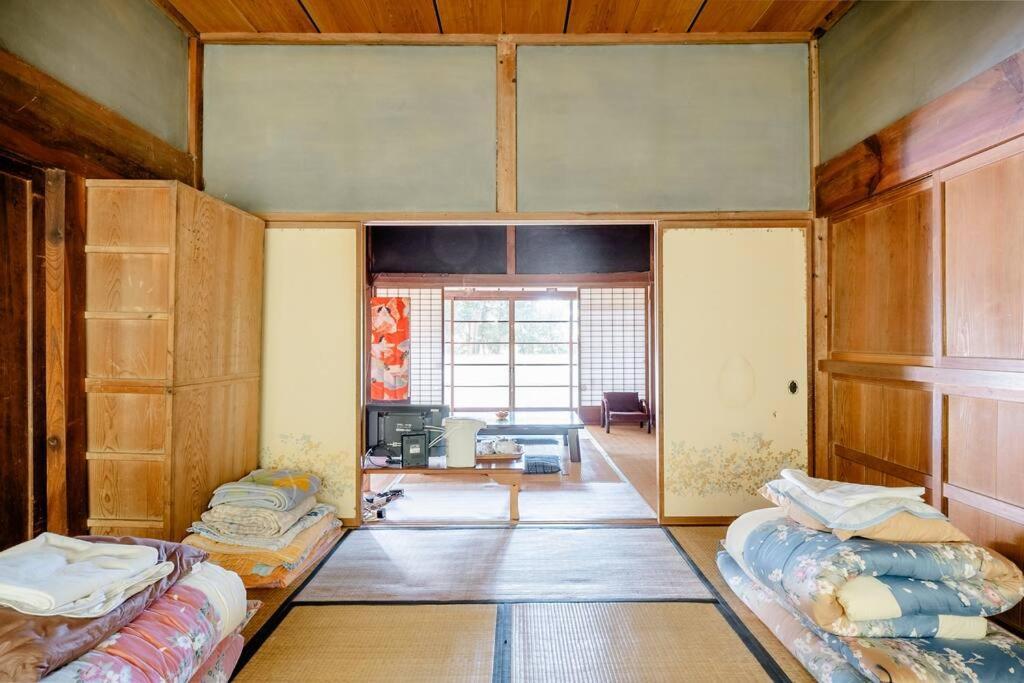 ゲストハウス+カフェわ　１日１組限定！ 築１００年の農家の古民家で宿泊体験、薪でお風呂沸かせます。焚き火もできます。 Kannami Εξωτερικό φωτογραφία