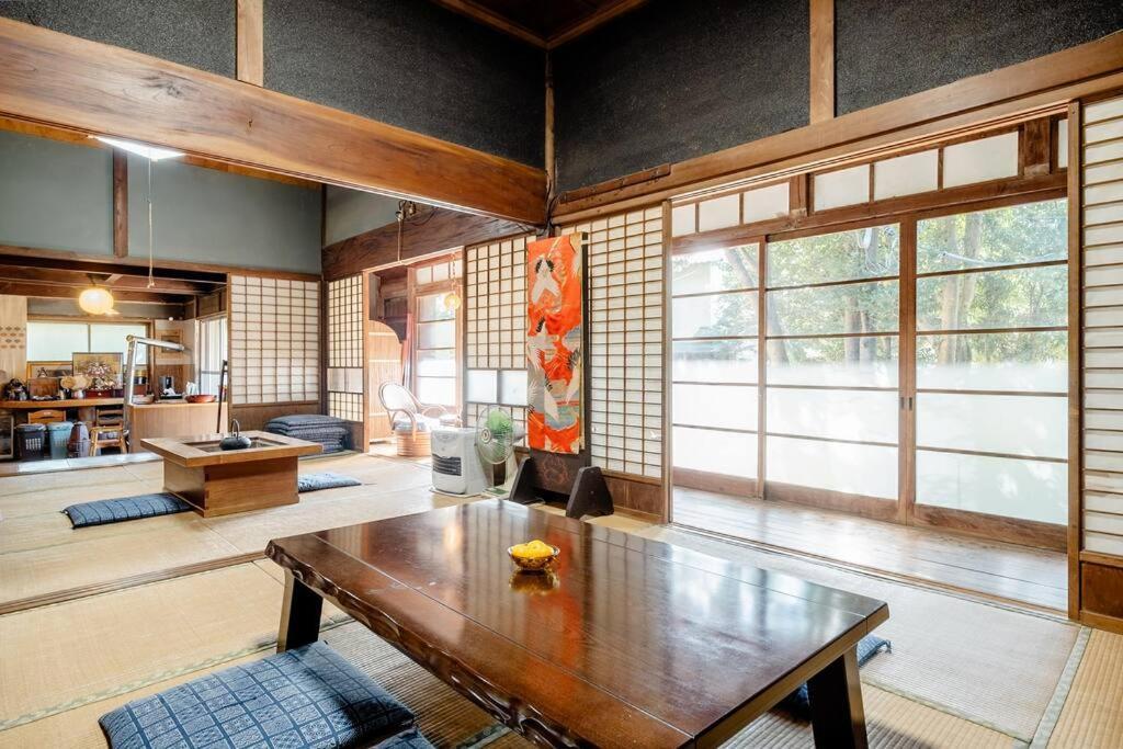 ゲストハウス+カフェわ　１日１組限定！ 築１００年の農家の古民家で宿泊体験、薪でお風呂沸かせます。焚き火もできます。 Kannami Εξωτερικό φωτογραφία