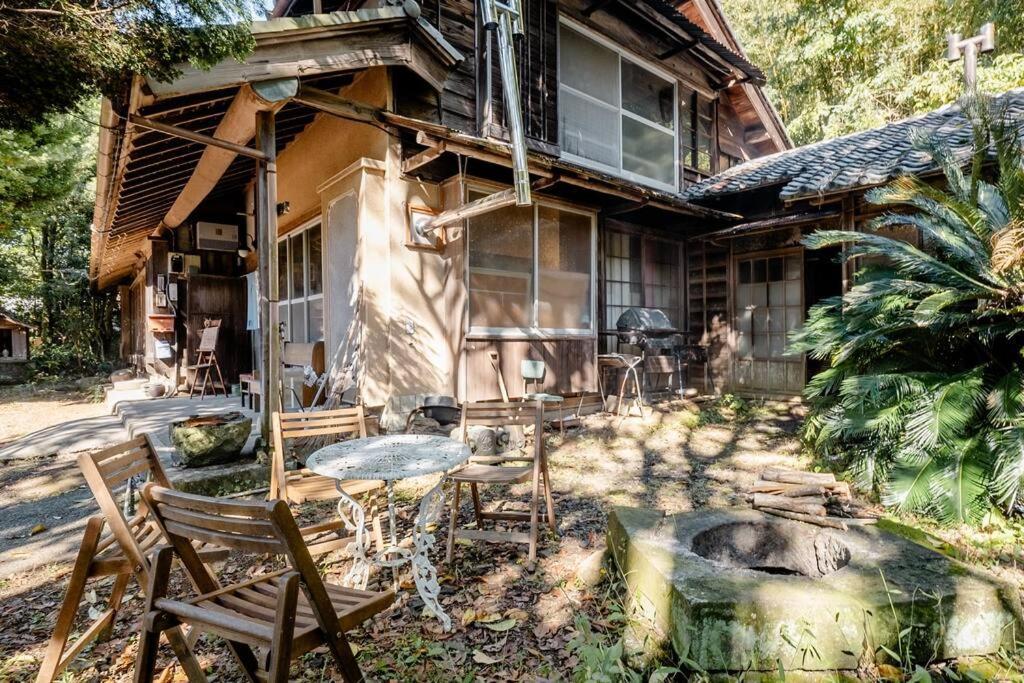 ゲストハウス+カフェわ　１日１組限定！ 築１００年の農家の古民家で宿泊体験、薪でお風呂沸かせます。焚き火もできます。 Kannami Εξωτερικό φωτογραφία